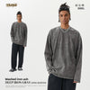 TILANI Heavy Washed 300G Cotton Long-sleeved T-shirt