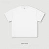 BE Men's Clothing Spring and Summer 260G Pure Cotton Washed Retro Loose T-shirt