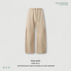 BE Flower Yarn Shoulder Hooded Sweater Trousers Set