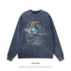 TILANI Cool Graffiti Print High Street Crew Neck T-Shirt