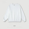 BE men's clothing solid color heavy terry 440G loose crew neck Sweatshirts