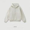 BE Loose Fleece Solid Zip Hoodie