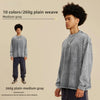 Men's Retro Washed Clothes Pure Cotton T-Shirt 260G Long Sleeve Sweatshirt