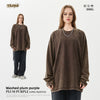 TILANI Heavy Washed 300G Cotton Long-sleeved T-shirt