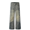 DC Washed Tie-flower Jeans