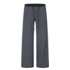 11KN Lazy Striped Contrast Drawstring Pendant Casual Pants