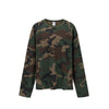 Inflation Street Waffle Camouflage Rough Sleeve Long Sleeve T-Shirt