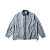 BUILTTOLAST Zipper Placket Plaid Tooling Shirt