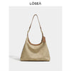 LOSEA Ruyi Moire Underarm Bag Tote Bag Shoulder Bag