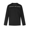 11KN Letter Printed Cotton Elastic Skin-friendly Casual Top Long Sleeve