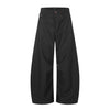 11KN Old Money Striped Beige Wide-leg Trousers Casual Pants