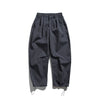 UNDREST Striped Casual Loose Versatile Tie Pants Trousers