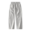 Drawstring Simple Thin Solid Color Casual Scimitar Trousers