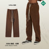 Artiemaster  Autumn and Winter 350g Thick Straight Tube Velvet Solid Color Casual Trousers