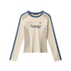 HeyHenry Contrast Color Inner Slim Long Sleeve