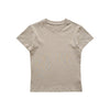 Following Shoulder Slim Lycra Cotton Solid Color Stretch Basic Short Sleeve T-Shirt