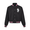 MADEEXTREME Warm Towel Embroidered Alphabet Jacket Baseball Jacket