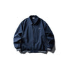 CROWD CITY Heavy Cotton Lapel Baseball Jacket