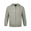 Vintage Knitted Sweater Casual Texture Cleanfit Hooded Sweater Jacket