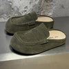Platform-soled Casual One-pedal Versatile Boken Shoes