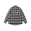 SANHOMME Plaid Shirt Plaid Jacket