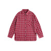 STAFFPICK Trendy Long-sleeved Plaid Shirt