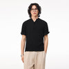Following The Old Money Style Texture V-neck Cotton and Linen Shirt Half-sleeved T-shirt