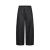 EME Solid Color Casual Deconstruction Silhouette Street Cleanfit Straight Casual Trousers