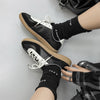 Splicing Flat-soled Casual Moral Training Shoes