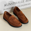 Business Versatile Casual One-Pedal Loafers Leather Shoes