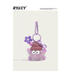 Rycr Plush Briquettes Hang Cute Pendant Keychain