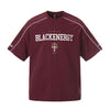 BLACKENERGY Alphanumeric No. 7 Printed Couple Casual Short Sleeve T-Shirt