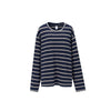 Inflation College Style Vintage Contrast Loose Long Sleeve