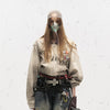 Wonderful Story Insignia Contrast Lapel Jacket
