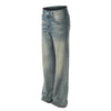 DC High Street Cleanfit Cat Whiskers Bamboo Pattern Old Jeans