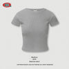 BE Slim Fit T-Shirt High Waist Pleated Skirt Set