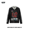 GLFS Mesh Sports Wind Oversize Long-sleeved Sweater