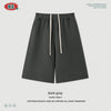 BE Solid Color Fleece Hooded Sweater Loose Thermal Cropped Pants Sports and Leisure Suit