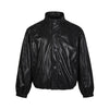 Tri-proof Fabric Stand-up Collar Silhouette Cleanfit Jacket