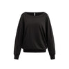 Modal Slanted Shoulders Waist Thin Bottoming Shirt Long Sleeves