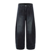 DC Pleated Wide-leg Scimitar Jeans