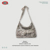 BE Retro Leavened Strap Bristle Twill Heavy Shoulder Messenger Bag