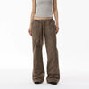 WLNEXT Vintage Spice Girl Design Sense Premium Sense Low Waist Micro Pants