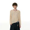 Jimmy  Hollow Neckline Strap Light Sweater