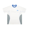 Following 3M Reflective Printing Splicing Contrasting Color Breathable Quick-drying Crew Neck T-shirt