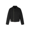 11KN Heavy Industry Locomotive Wind Oblique Zipper Retro Front Shoulder Tooling Jacket