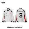 GLFS Sports V-neck Splicing Long-sleeved T-shirt