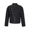 Rhombus Flip Placket Small Jacket