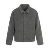 11KN Shoulder Padded Premium Short Straight Shoulder Wool Jacket