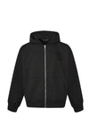 MADEEXTREME Heavy Zip Hooded Pullover Loose Sweater Jacket